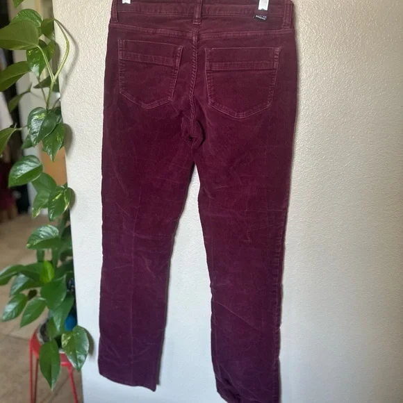 Patagonia Women's Organic Cotton Corduroy Pants - Deep Burgundy - Picture 3 of 4